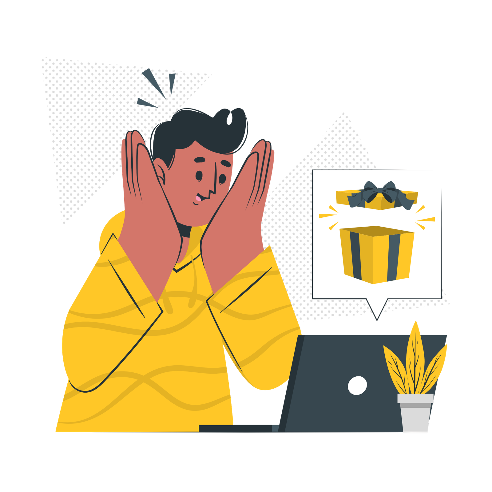 Pleasant surprise-cuate